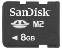 SanDisk 8GB M2 card